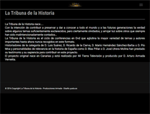 Tablet Screenshot of latribunadelahistoria.es